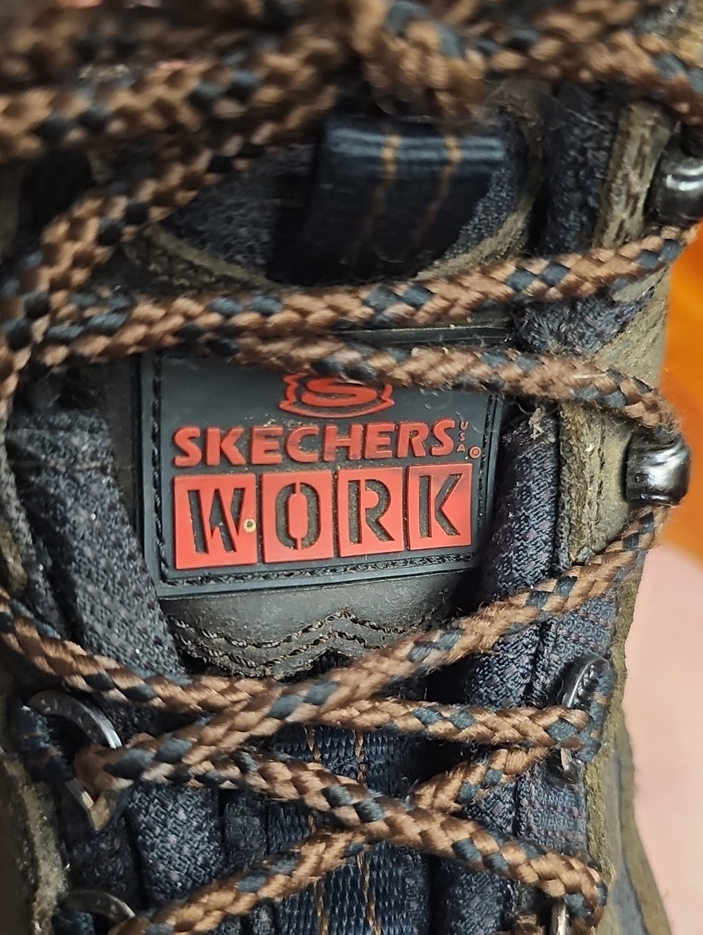 Skechers Work Boots, Mens Size 9